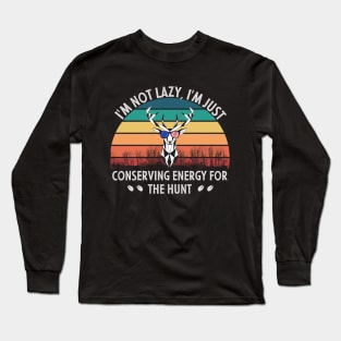 Funny deer hunting Long Sleeve T-Shirt